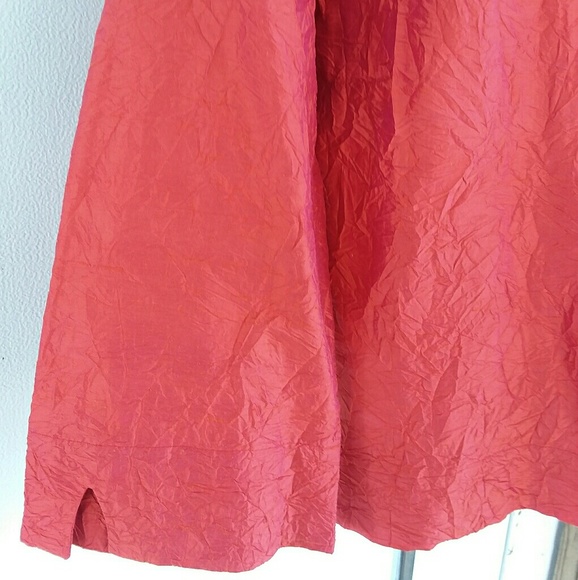 Iredescent Kathleen Sommers Size Large Red Orange - Picture 3 of 4